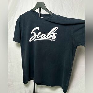 MC Custom Prints Black T-Shirt 2XL